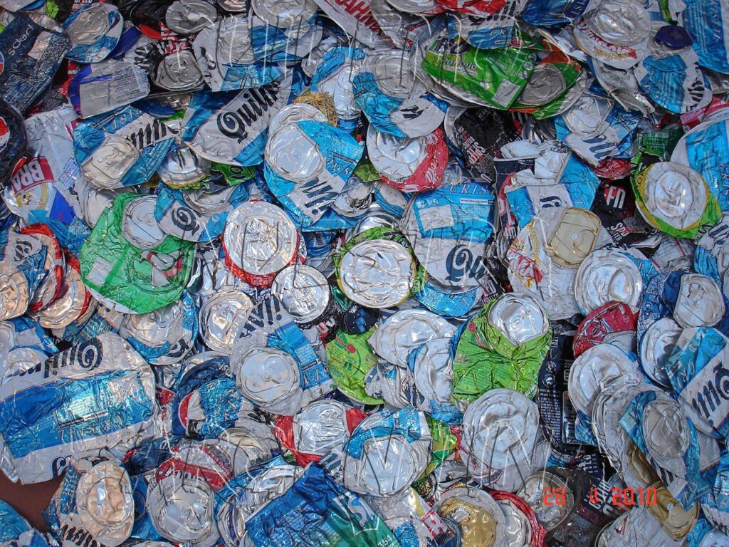 reciclado de latas de aluminio